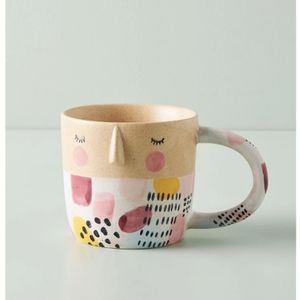 Fotini Tikkou Visage Pastels and Little Face Mug